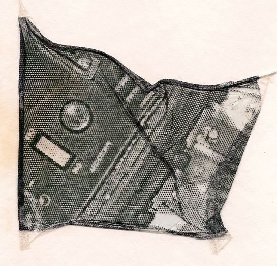 Polaroid Lift on paper